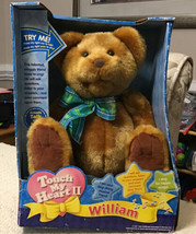 Touch My Heart William Ii Interactive Talking &amp; Singing Teddy Bear - New In Box - £35.12 GBP