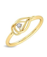 Real Diamond Jewellery Gold Diamond Ring for Women 18K / 14K - £257.00 GBP+