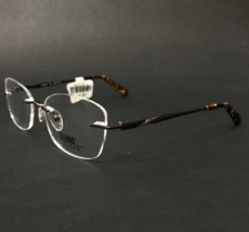Technolite Clear Eyeglasses Frames TFD6002 MV Mauve Purple Crystals 52-17-135 - £33.36 GBP