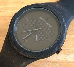 Skechers SR5123 Mens 30m Black Japan Movement Analog Quartz Watch~New Battery - £10.62 GBP
