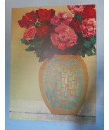 Anna Blatman canvas print framed 30&quot; x 40&quot; &quot;Pattern Vase&quot; - $400.00