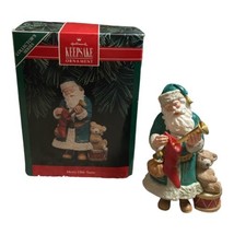 Vintage 1992 Hallmark Keepsake Christmas Ornament 3rd In Series Merry Olde Santa - £5.59 GBP