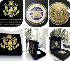 US Navy - Navy SEAL Team Ten 10 Challenge Coin USN - £21.88 GBP