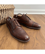 Alden x Brogue Atom Blucher Brown Leather Calfskin $927 11 B Narrow - $199.78 CAD