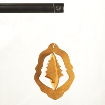 Wooden Christmas Tree Ornament Laser Cut Assembled and Finished - $10.00
