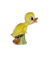 Vintage Josef Originals Duckling Jumping Miniature Figurine Baby Duck - £19.91 GBP