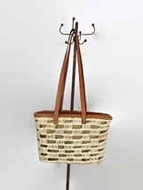 Shoulder raffia bag ,Handbag , Raffia purse , Handcraft Women Bag , Raph... - £75.26 GBP