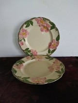 Franciscan Dinner Ware Desert Rose Dinner Plates Pink Roses USA AS IS Se... - £22.08 GBP