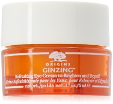 Origins Ginzing Refreshing Eye Cream to Brighten and Depuff 0.17oz/5ml (Packagin - £28.76 GBP