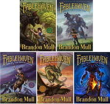FABLEHAVEN Childrens Series by Brandon Mull PAPERBACK Set of Books 1-5 - $40.73
