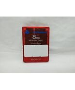 Sony PlayStation 2 Red 8MB Memory Card Magic Gate SCPH-10020 - €8,90 EUR