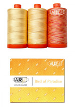 AURIfil 2022 Color Builder 50wt 3 Piece Thread Set Bird of Paradise - £42.53 GBP