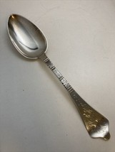 Danish Large 9” Sterling Silver Spoon By J. REPPIEN 1910 60.8g See Descr... - £94.96 GBP