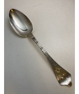 Danish Large 9” Sterling Silver Spoon By J. REPPIEN 1910 60.8g See Descr... - $169.53 CAD