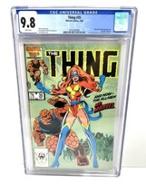 The Thing #35 Cgc 9.8 Wp Power Broker Ms. Marvel Sharon Ventura Comic Book - £146.05 GBP