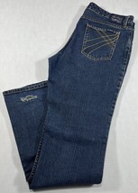 Levi Strauss Signature Jeans Size Juniors 13 Stretch Button Fly Flare De... - $11.97