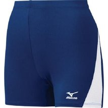 Mizuno 6 Panel Volleyball Short, Navy/White, XX-Small - £15.03 GBP