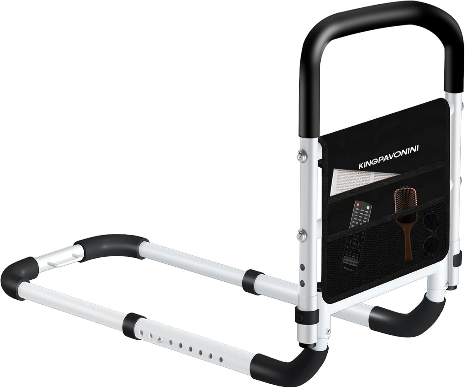 Kingpavonini Bed Rails For Elderly Adults Safety - Adjustable, Free Inst... - $51.92