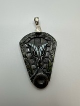 Vintage Dragon Ceramic Pendant 6.2cm - $7.92