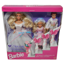 Vintage 1993 Mattel Dream Wedding Barbie Stacie Todd # 10712 Original In Box - £51.94 GBP