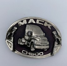 Vintage 1991 Mack Truck CH600 Semi Belt Buckle The Great American Buckle... - $39.95