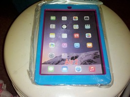 Shockproof Hybrid Heavy Duty Rubber Case Cover For iPad Air 2 9.7&quot;--Blue... - $15.00