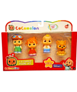 CoComelon Family Toy Play Figure Set 4 Pack 2022 BRAND NEW JJ, Mom, Dad ... - $19.19 CAD