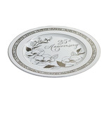 Vintage 25th Anniversary George Plate Silver Trim Made In Japan 10.25” EUC - $631.20 MXN