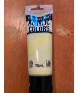 Sargent Art Acrylic Colors Paint Tube 75 ml Naples Yellow Non Toxic New ... - $4.99