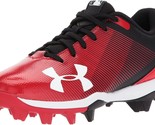 UNDER ARMOUR Red UA Leadoff Low RM Baseball Cleats US Mens Size 12.5 NEW... - $25.80