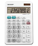 Sharp EL-334WB Business Calculator, White 4.0 - $541.10 MXN