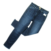 NWT Mother Swooner Ankle Slice in Two Strangers Ride On The Subway Jeans 31 - £117.68 GBP