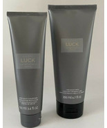 Avon Luck For Him After Shave 3.4 oz and Body Wash 6.7 oz / Sealed New - £7.69 GBP