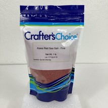 Crafter&#39;s Choice Alaea Red Sea Salt Fine 1 Pound Sealed Bag Soap Making Clay NOS - £18.92 GBP
