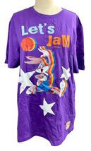 NWT Space Jam A New Legacy Purple Tune Squad Bugs Bunny S/Sleeve T-Shirt... - $24.74