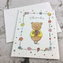 Vintage Current Stationary Thank You Cards Lot Of 4 “Thanks” Teddy Bears - £7.77 GBP