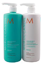 Moroccanoil Moisture Repair Shampoo And Conditioner 33.8 Fl oz - £95.56 GBP
