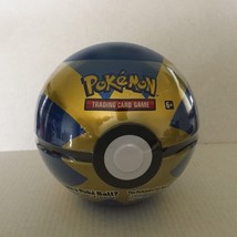 NEW Sealed Pokemon Blue and Gold Poke Ball Tin - 3 Booster Packs + 1 Coin - $36.95 CAD