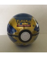 NEW Sealed Pokemon Blue and Gold Poke Ball Tin - 3 Booster Packs + 1 Coin - €23,58 EUR