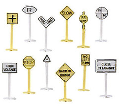Bachmann BAC42513 Railroad and Street Signs - 24 - £25.10 GBP