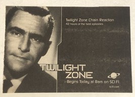 Twilight Zone Tv Guide Vintage Print Ad Rod Serling Tpa7 - $5.93