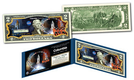 Space Shuttle COLUMBIA Missions Official Legal Tender U.S. $2 Bill NASA - £11.04 GBP