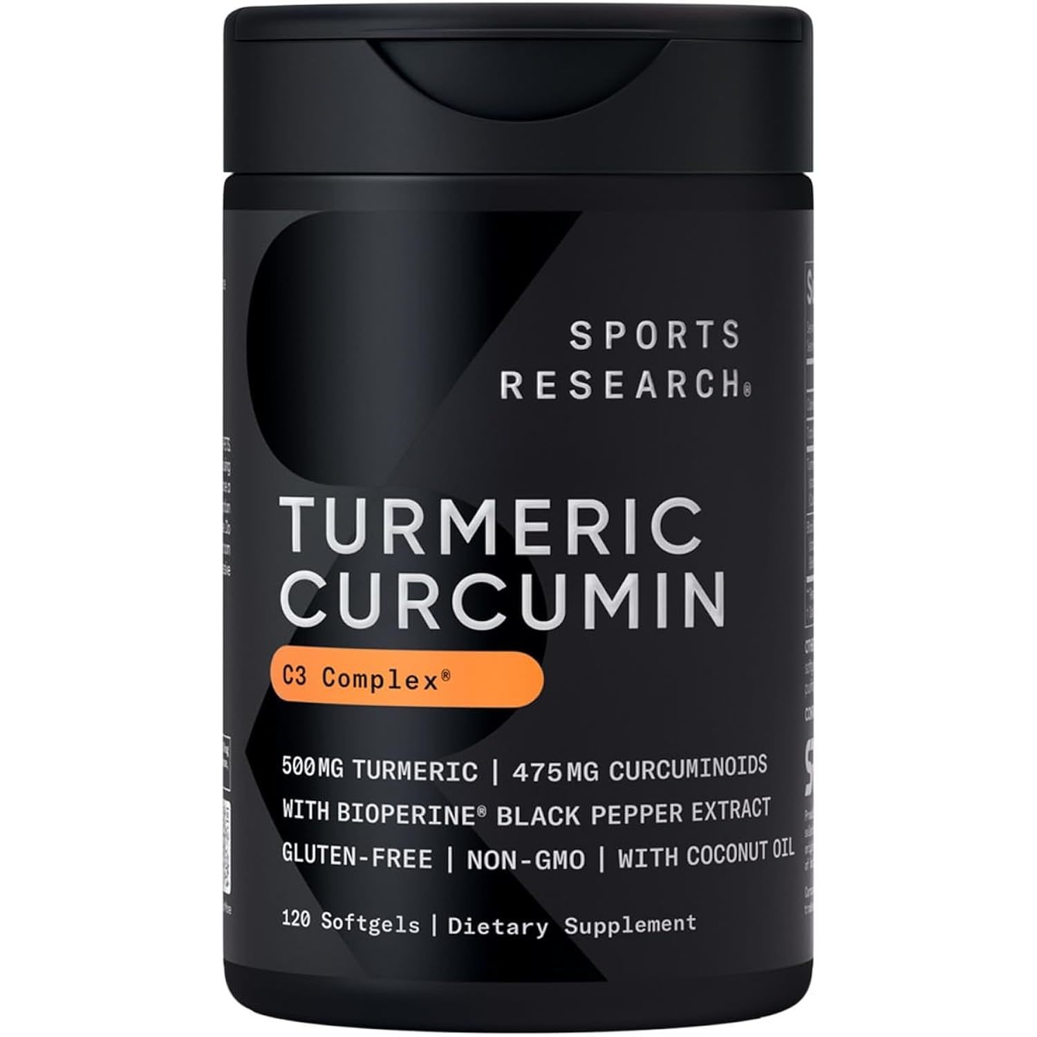 Turmeric Curcumin C3 Complex - Softgels With Bioperine Black Pepper Extract & Or