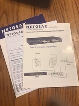 NETGEAR Prosafe……Instruction Manual Only Ships N 24h - $6.91