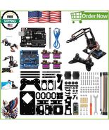 DIY 4DOF Robot Arm with Joystick Control - Perfect Gift for New Engineers - $100.70 CAD