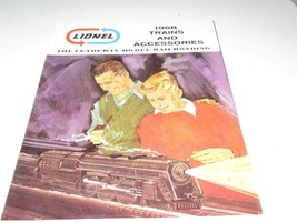 LIONEL  - POST-WAR 1968 FOLD OUT CATALOG - EXC. - B12R - $3.31