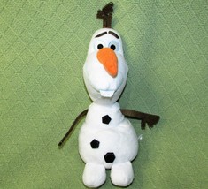 10&quot; Ty B EAN Ie Babies Frozen Olaf Snowman Plush Stuffed Disney Character Toy - £7.09 GBP