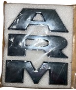 19-24 RAM 1500 DT CHROME RAM EMBLEM BADGE NAMEPLATE FOR GRILLE MOPAR 683... - $107.56 CAD