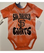 Official MLB San Francisco Giants Baby Bodysuits 0/3 Months Newborn, Set... - £15.68 GBP