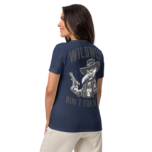 Womens relaxed v neck t shirt heather navy back 6880a07dcf41e thumb200